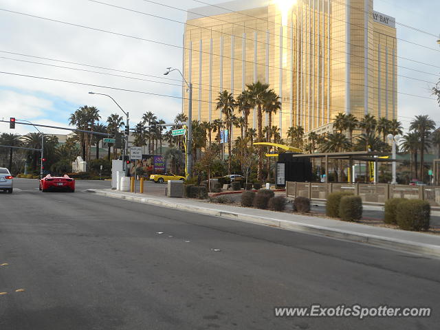 Ferrari 458 Italia spotted in Las Vegas, Nevada