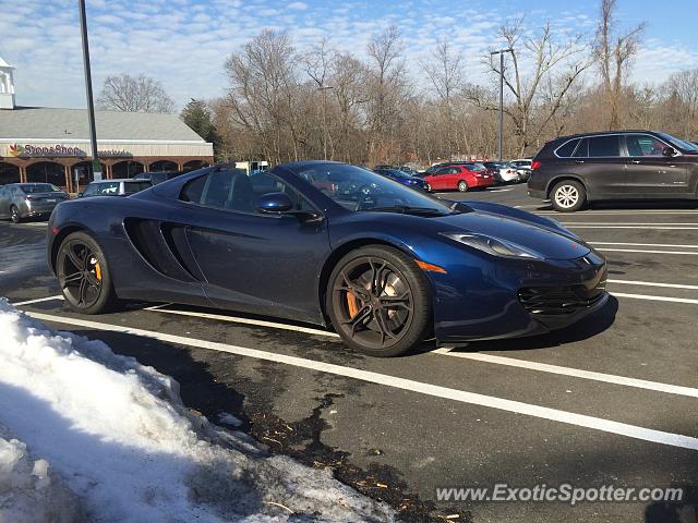 Mclaren MP4-12C spotted in Greenwich, Connecticut