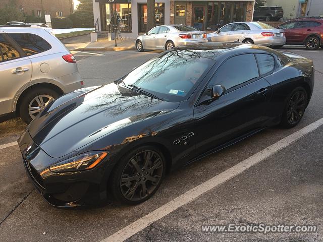 Maserati GranTurismo spotted in Greenwich, Connecticut