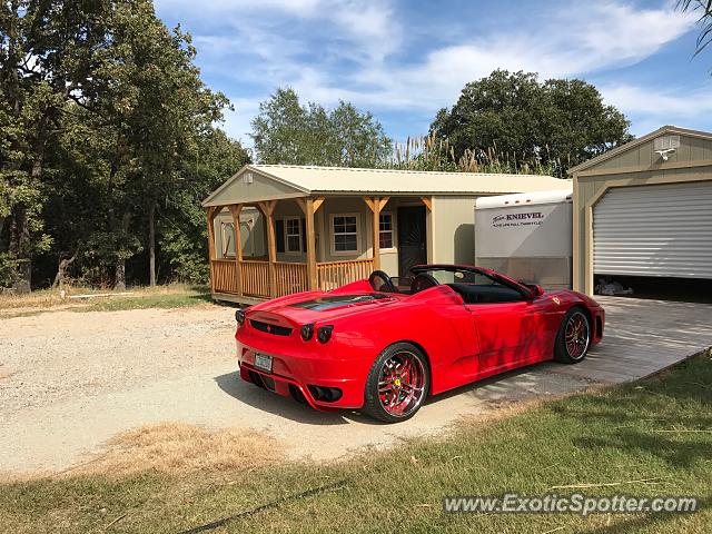 Ferrari F430 spotted in Wynnewood, Oklahoma