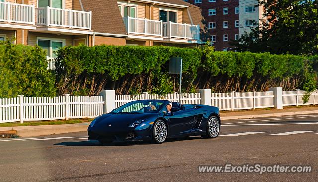 Lamborghini Gallardo spotted in Long Branch, New Jersey