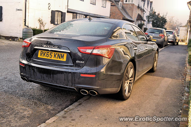 Maserati Ghibli spotted in Sonning, United Kingdom