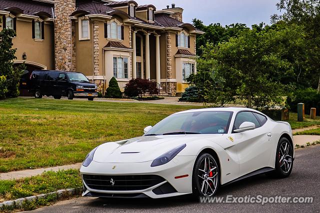 Ferrari F12 spotted in Long Branch, New Jersey