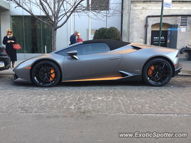 Lamborghini Huracan spotted in Manhattan, New York