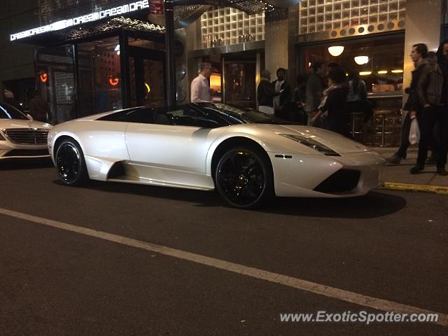 Lamborghini Murcielago spotted in Manhattan, New York