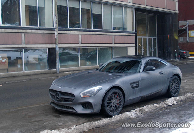 Mercedes AMG GT spotted in Montreal, Canada