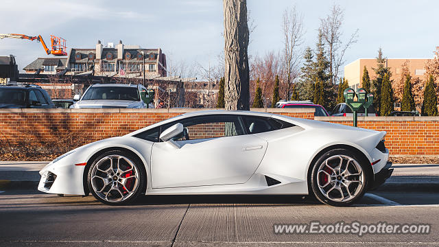 Lamborghini Huracan spotted in Birmingham, Michigan