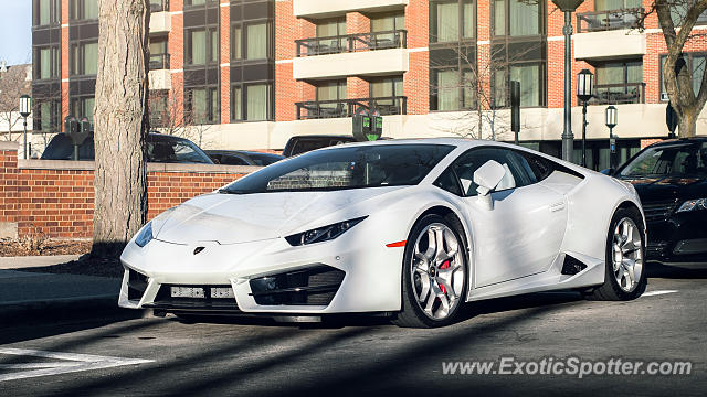 Lamborghini Huracan spotted in Birmingham, Michigan