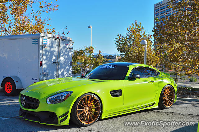 Mercedes AMG GT spotted in Canoga Park, California
