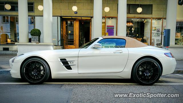 Mercedes SLS AMG spotted in Zurich, Switzerland