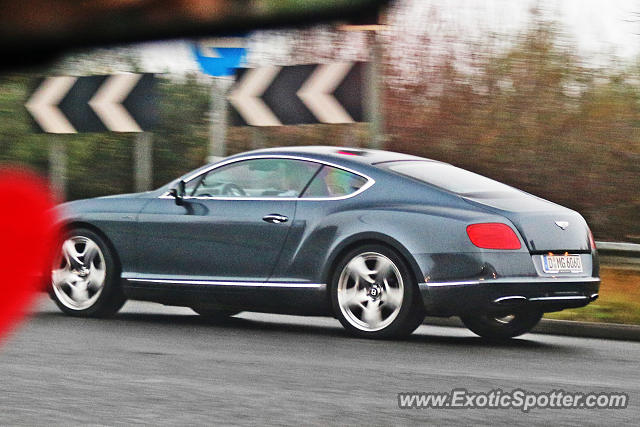 Bentley Continental spotted in Blue Bell Hill, United Kingdom