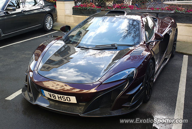 Mclaren 675LT spotted in London, United Kingdom