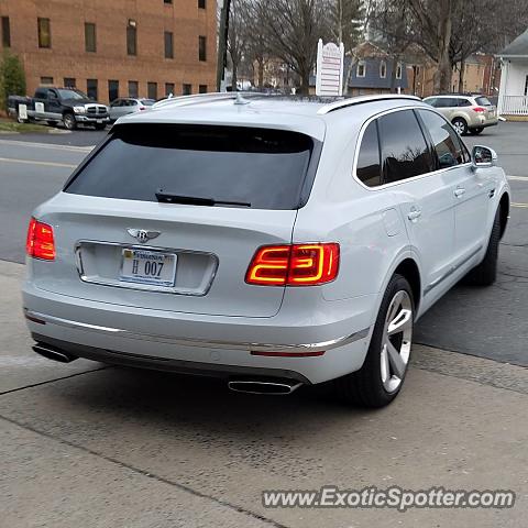 Bentley Bentayga spotted in Mclean, Virginia