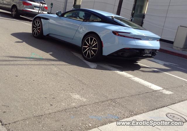 Aston Martin DB11 spotted in Beverly Hills, California