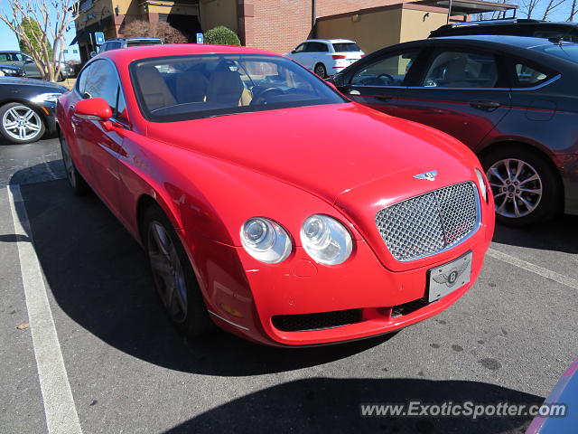 Bentley Continental spotted in ,Chattanooga, Tennessee