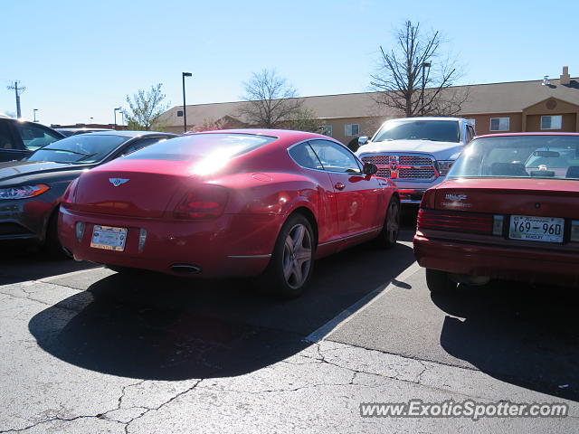 Bentley Continental spotted in ,Chattanooga, Tennessee