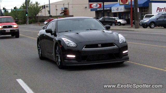 Nissan GT-R spotted in CDA, Idaho