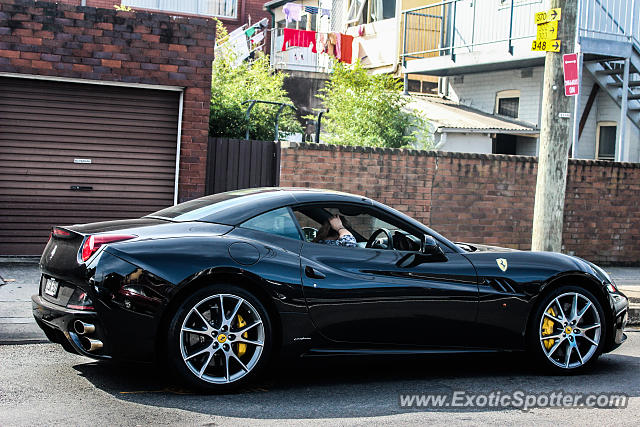 Ferrari California spotted in Sydney, Australia