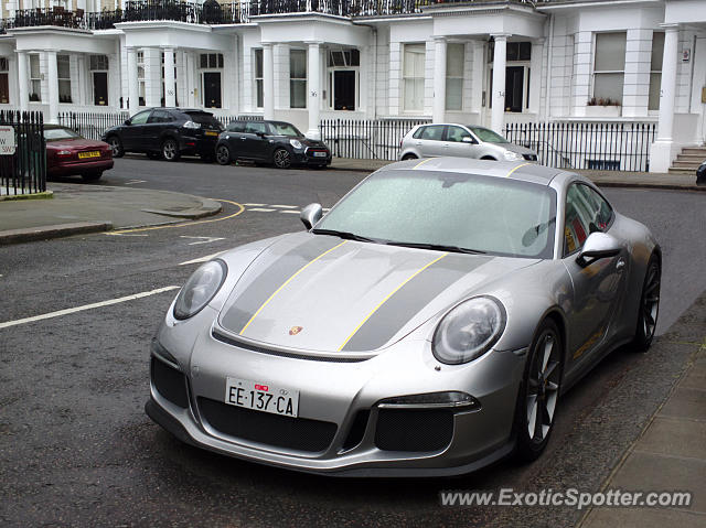 Porsche 911 GT3 spotted in London, United Kingdom