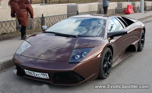 Lamborghini Murcielago spotted in Moscow, Russia