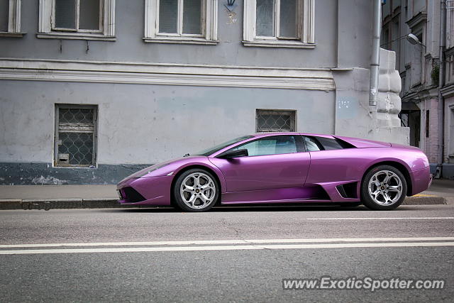 Lamborghini Murcielago spotted in Moscow, Russia