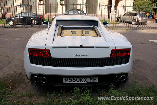 Lamborghini Gallardo spotted in Samara, Russia