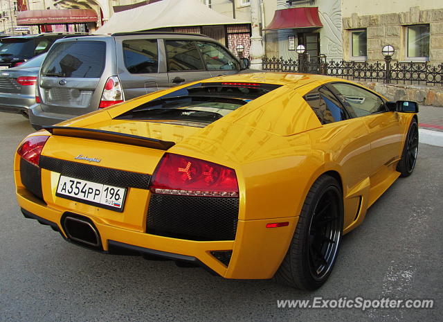 Lamborghini Murcielago spotted in Ekaterinburg, Russia