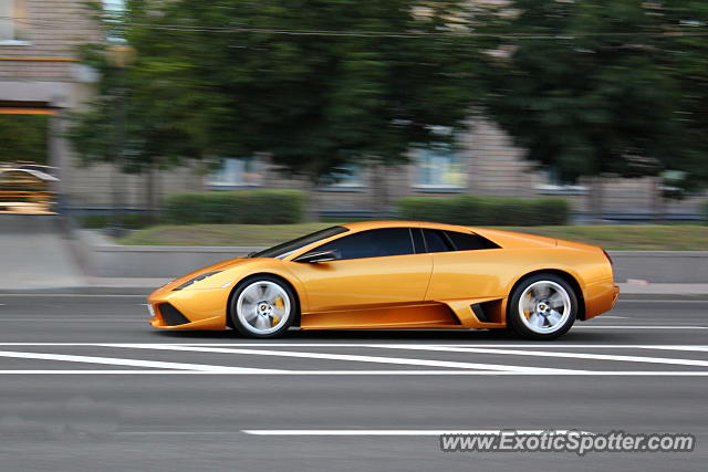 Lamborghini Murcielago spotted in Moscow, Russia