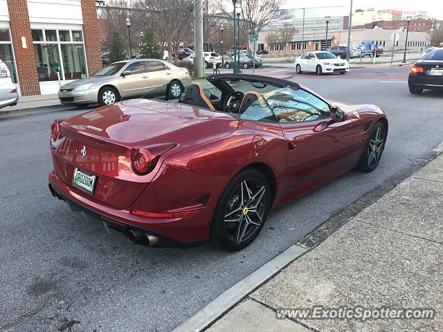 Ferrari California spotted in Chattanooga, Tennessee