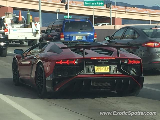 Lamborghini Aventador spotted in Albuquerque, New Mexico