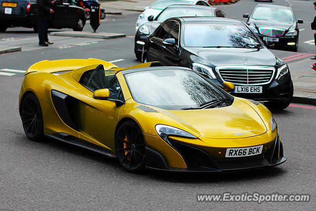 Mclaren 675LT spotted in London, United Kingdom