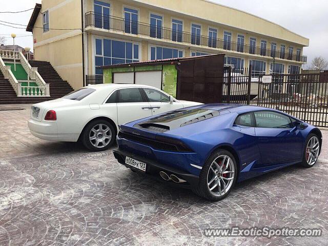 Lamborghini Huracan spotted in Novorossiysk, Russia