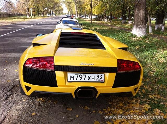 Lamborghini Murcielago spotted in Krasnodar, Russia