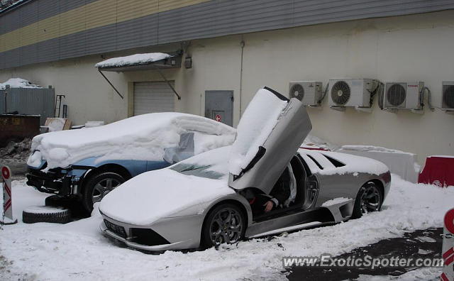 Lamborghini Murcielago spotted in Moscow, Russia