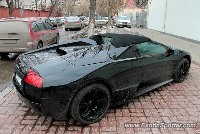 Lamborghini Murcielago spotted in Moscow, Russia