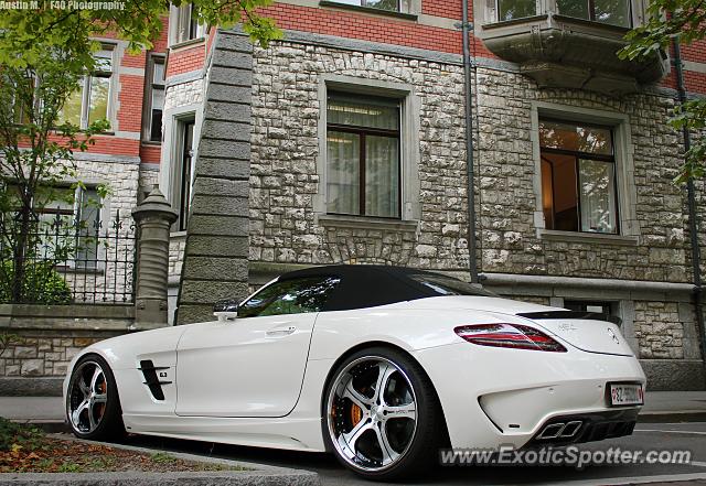 Mercedes SLS AMG spotted in Zurich, Switzerland