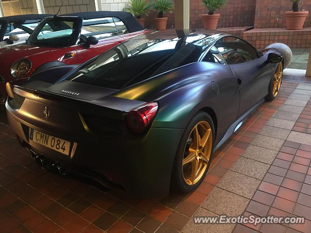 Ferrari 458 Italia spotted in Barcelona, Spain