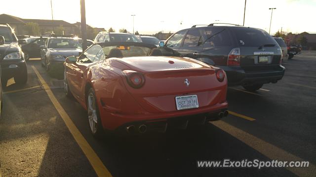 Ferrari California spotted in Highlands Ranch, Colorado