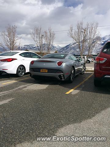 Ferrari California spotted in Draper, Utah