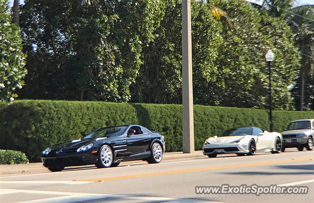 Mercedes SLR spotted in Palm Beach, Florida