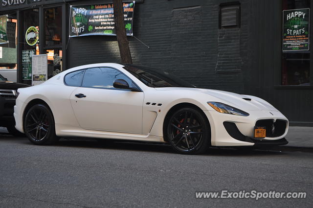 Maserati GranTurismo spotted in Manhattan, New York