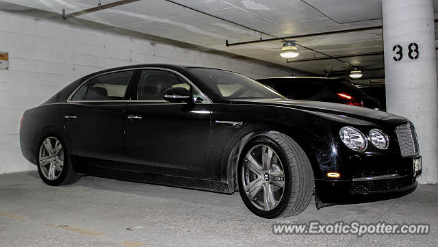 Bentley Flying Spur spotted in Toronto, Canada