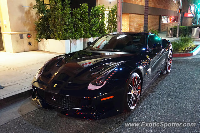 Ferrari F12 spotted in Beverly Hills, California