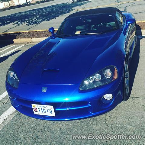 Dodge Viper spotted in Richmond, Virginia