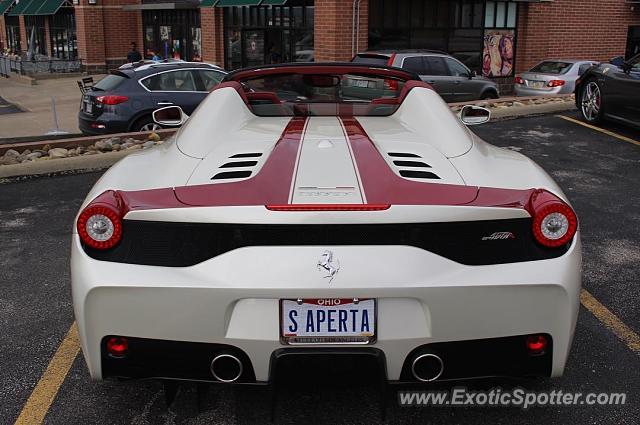 Ferrari 458 Italia spotted in Columbus, Ohio