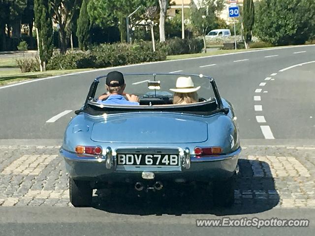 Jaguar E-Type spotted in Vilamoura, Portugal