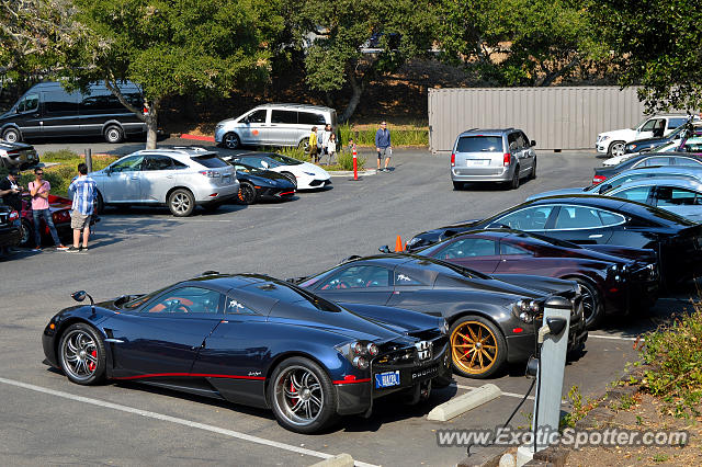 Pagani Huayra spotted in Carmel Valley, California