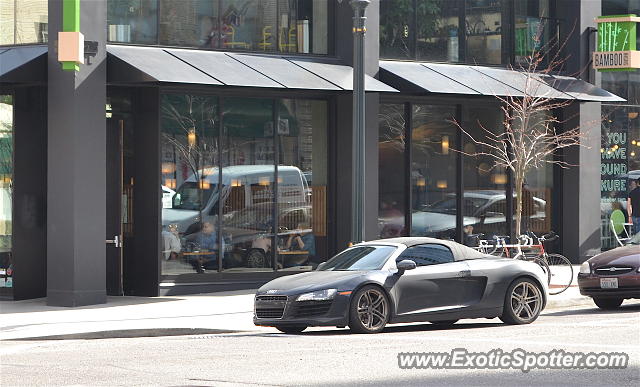 Audi R8 spotted in Portland, Oregon