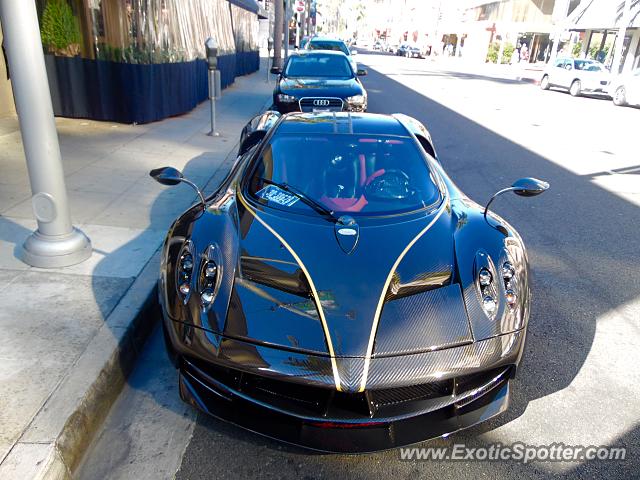 Pagani Huayra spotted in Beverly Hills, California