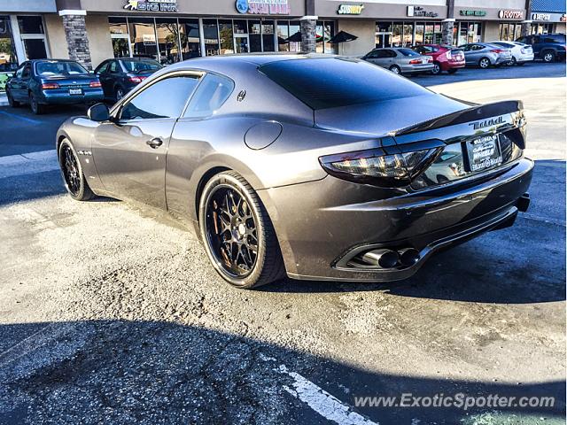 Maserati GranTurismo spotted in San Jose, California